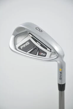 Ping I20 4-5, 7-UW Iron Set R Flex +1" Yellow Dot