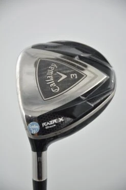 Women's Lefty Callaway Razr X Black 3 Wood W Flex