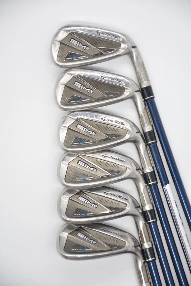 TaylorMade SIM2 Max 5-AW Iron Set R Flex 4 TaylorMade SIM2 Max 5-AW Iron Set R Flex - Image 2